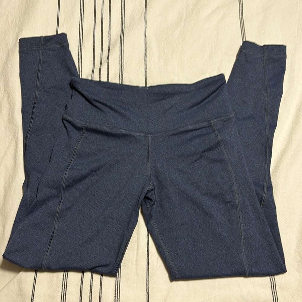 Vineyard Vines Performance Legging Blue/Gray Size XXS